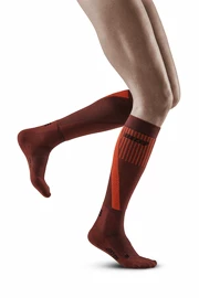 Mi-bas de compression pour femme CEP Dark Orange