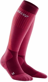 Mi-bas de compression pour femme CEP Red