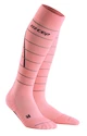 Mi-bas de compression pour femme CEP  Reflective Reflective Light Pink  II