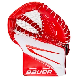 Mitaine de gardien de but Bauer Supreme MVPRO White/Red Intermediate