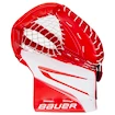 Mitaine de gardien de but Bauer Supreme MVPRO White/Red Intermediate main gauche (regular)