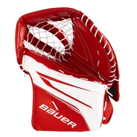 Mitaine de gardien de but Bauer Vapor X5 Pro White/Red Intermediate