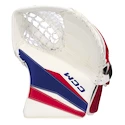 Mitaine de gardien de but CCM Axis F9 White/Red/Blue Intermediate regular