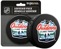 Palet de match officiel Inglasco Inc.  NHL Outdoors Lake Tahoe