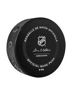 Palet de match officiel Inglasco Inc.  NHL Outdoors Lake Tahoe Vegas Golden Knights vs Colorado Avalanche