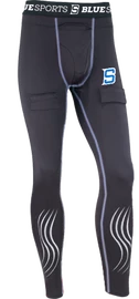 Pantalon de compression avec suspensoir Blue Sports Fitted Pant Senior