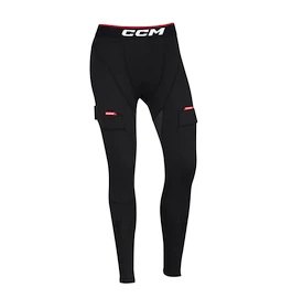 Pantalon de compression avec suspensoir CCM Jill Black Senior