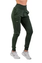 Pantalon de survêtement pour femme Nebbia  High-Waist Loose Fit Sweatpants "Feeling Good" 409 dark green