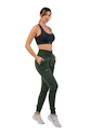 Pantalon de survêtement pour femme Nebbia  High-Waist Loose Fit Sweatpants "Feeling Good" 409 dark green XS