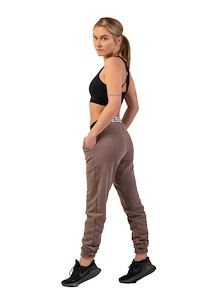 Pantalon de survêtement pour femme Nebbia  Iconic Mid-Waist Sweatpants 408 brown