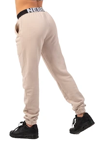 Pantalon de survêtement pour femme Nebbia  Iconic Mid-Waist Sweatpants 408 cream L