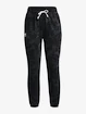 Pantalon de survêtement pour femme Under Armour  Rival Terry Print Jogger-BLK