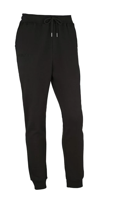 Pantalons de survetement pour homme CCM Core Fleece Cuffed Jogger Black Sportega