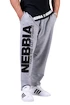 Pantalons de survêtement pour homme Nebbia  Beast Mode On iconic sweatpants 186 grey