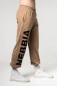 Pantalons de survêtement pour homme Nebbia  Gym Sweatpants Baggy Style GYM BRO Light Brown