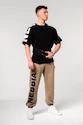 Pantalons de survêtement pour homme Nebbia  Gym Sweatpants Baggy Style GYM BRO Light Brown