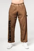 Pantalons de survêtement pour homme Nebbia  Washed-off Gym Sweatpants Baggy Style GYM BRO Ligth Brown