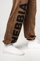 Pantalons de survêtement pour homme Nebbia  Washed-off Gym Sweatpants Baggy Style GYM BRO Ligth Brown