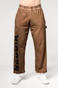 Pantalons de survêtement pour homme Nebbia  Washed-off Gym Sweatpants Baggy Style GYM BRO Ligth Brown