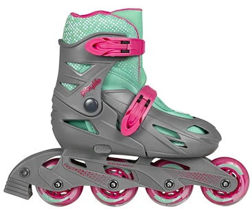 Patins à roulettes pour enfant Playlife  Riddler Graphite Grey  EUR 39-42