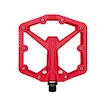 Pédales plateformes Crankbrothers  Stamp 1 Large Red Gen 2