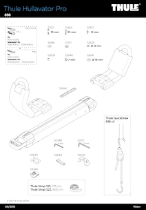 Porte-kayaks Thule  Hullavator Pro