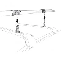 Porte-skis Thule  SkiClick