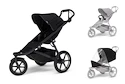 Poussette sportive Thule Urban Glide 3 Black + Barre de sécurité + Protection pluie