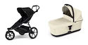 Poussette sportive Thule Urban Glide 3 Black + Bassinet Soft beige