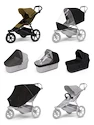 Poussette sportive Thule Urban Glide 3 Nutria green + Bassinet Black SET 7en1