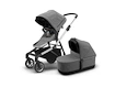 Poussette Thule Sleek Aluminum/Gray Melange