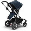 Poussette Thule Sleek Aluminum/Navy Blue