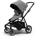 Poussette Thule Sleek Grey Melange on Black