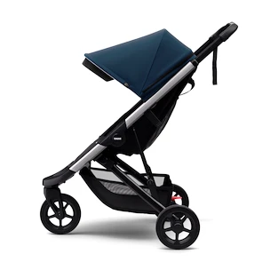 Poussette Thule Spring Majolica Blue on Aluminum