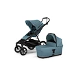 Poussette Thule Urban Glide 4-wheel + Barre de sécurité + Protection pluie