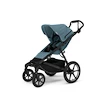 Poussette Thule Urban Glide 4-wheel Mid blue + Bassinet Mid blue SET 4en1