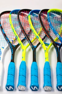 Raquette de squash Salming  Cannone Powerlite Racket Blue/Yellow