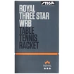 Raquette de tennis de table Stiga  Stiga Royal 3-Star WRB