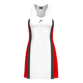 Robe pour femme Head CLUB 25 Dress Women Red/White