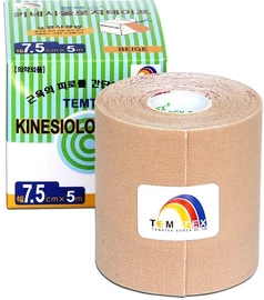 Ruban adhésif TEMTEX Kinesio Tape Classic 7,5 cm × 5 m