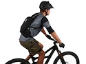 Sac à dos de cyclisme Thule Vital 3L DH Hydration Backpack Black