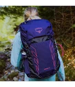 Sac à dos pour femme OSPREY Tempest 26 deep fig/hotspot pink