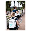 Sac à dos pour raquettes Tecnifibre  Tour Endurance White-Blue Backpack 2024