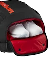 Sac à dos pour raquettes Wilson  Clash V3 Backpack Black/Infrared