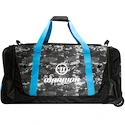 Sac à roulettes de hockey Warrior  Q20 Camo/Blue Junior