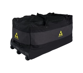 Sac à roulettes pour gardien de but de hockey Fischer Black/Yellow 37" Junior