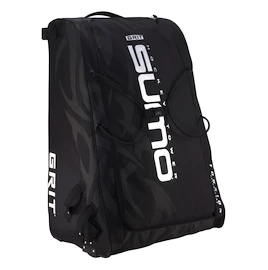 Sac à roulettes pour gardien de but de hockey Grit GT4 SUMO Goalie Tower 33" Black Youth