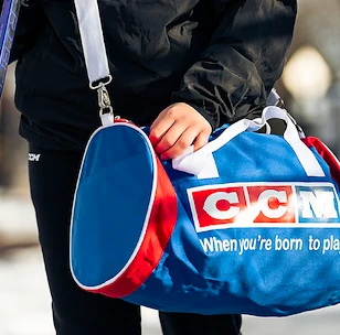 Sac de hockey CCM  VINTAGE DUFFLE Collegiate Royal