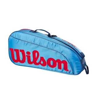 Sac de raquettes de tennis pour enfants Wilson  Junior 3 Pack Blue/Orange