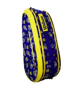 Sac de raquettes de tennis pour enfants Wilson  Minions V3.0 Team 6Pk